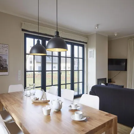Reetland Am Meer - Luxus Reetdachvilla Mit 3 Schlafzimmern, Sauna Und Kamin F08 Dranske Extérieur photo