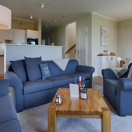 Reetland Am Meer - Luxus Reetdachvilla Mit 3 Schlafzimmern, Sauna Und Kamin F08 Dranske Extérieur photo