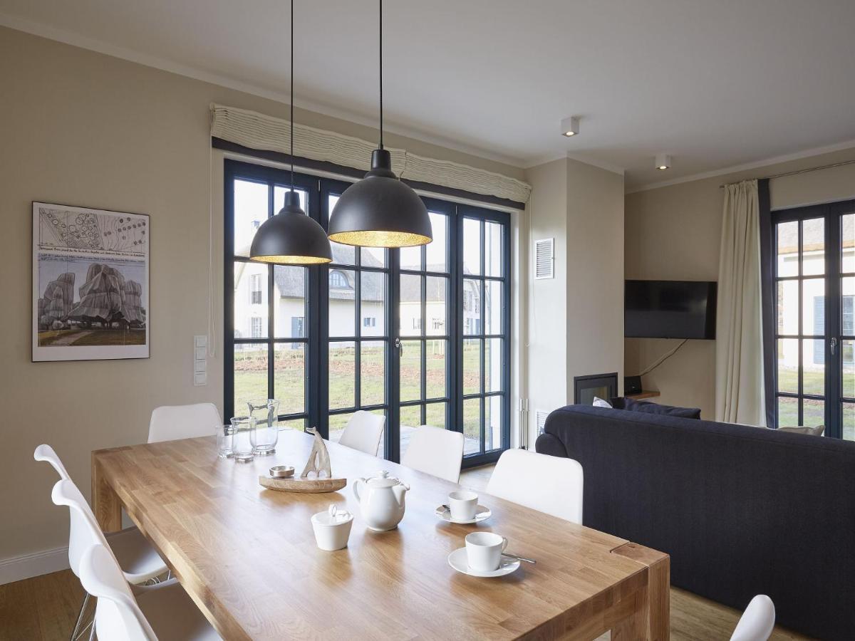 Reetland Am - Luxus Reetdachvilla Mit 3 Schlafzimmern, Sauna Und Kamin F08 Hébergement de vacances Dranske